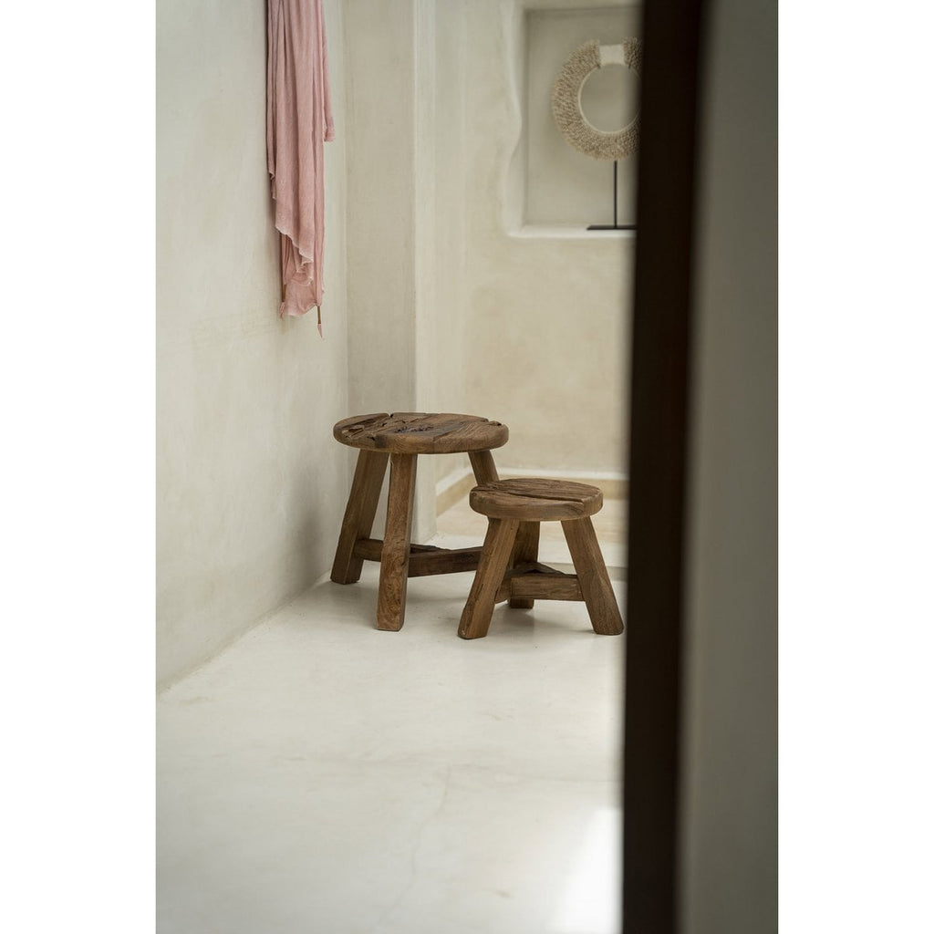 The Yatai Stool - Natural - S - LUXONAS HOME