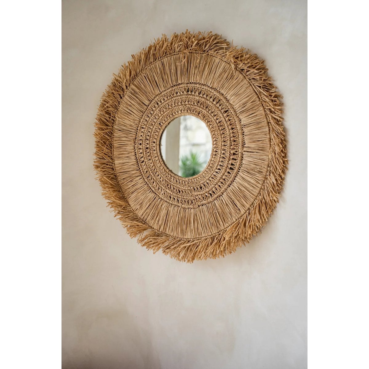 The Yuki Mirror - Natural - L - LUXONAS HOME