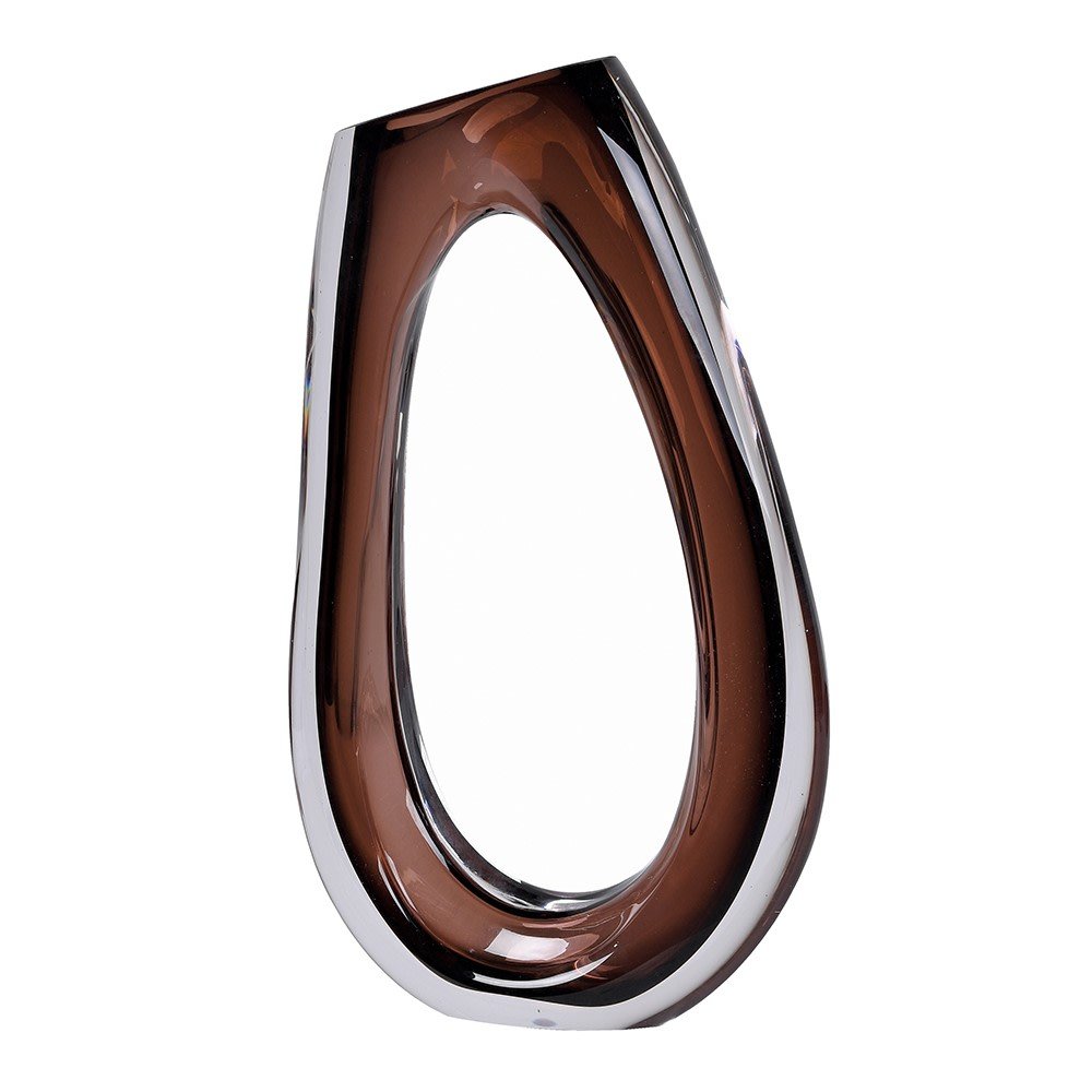 Tieno Glass Sculpture - Elegant Art Piece for Home Decor
