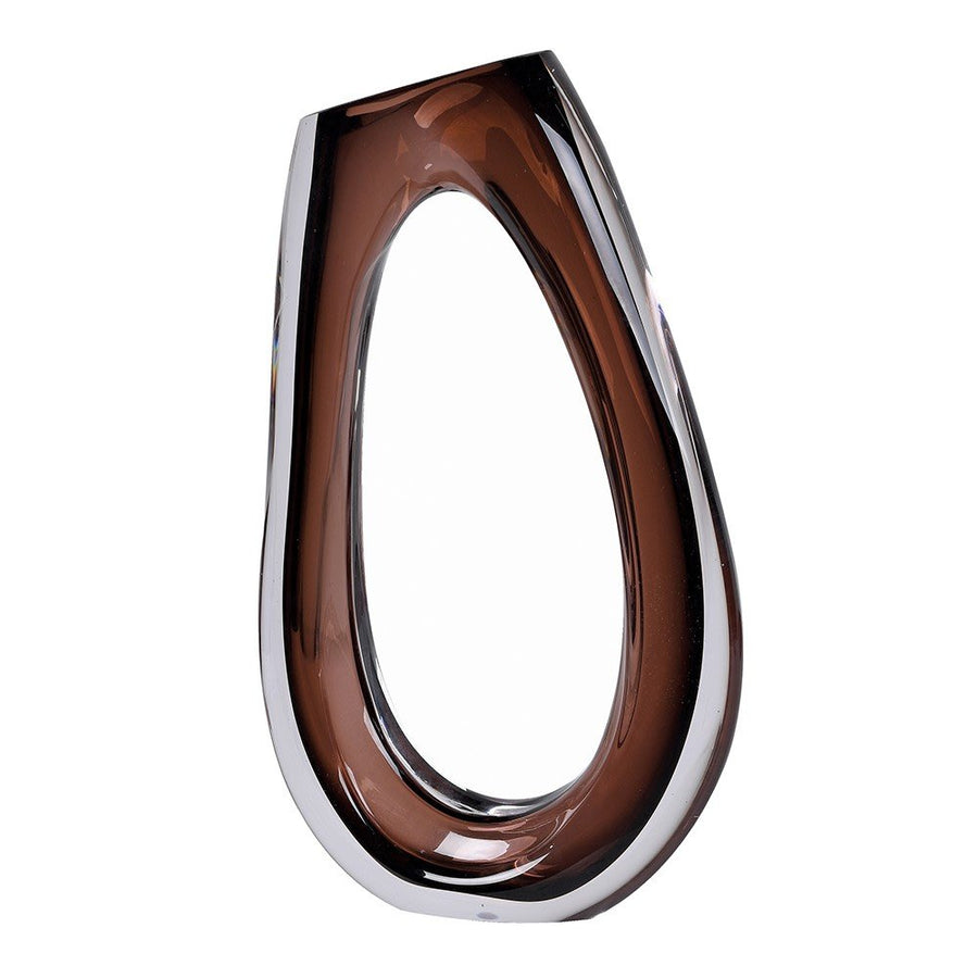 Tieno Glass Sculpture - Elegant Art Piece for Home Decor