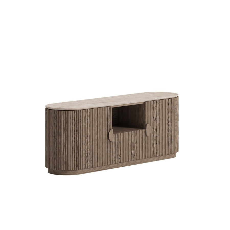 Tikal Marble Top 2 Door  Sideboard