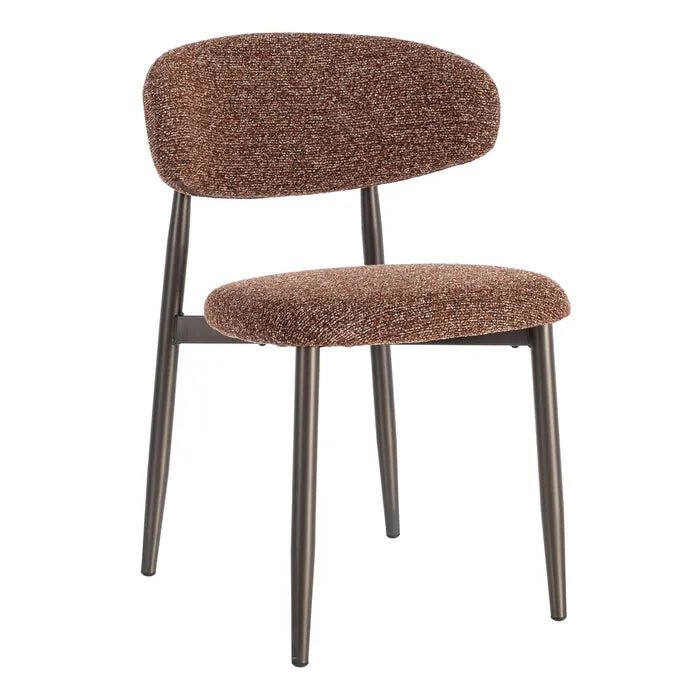 Tile Fabric & Metal Chair