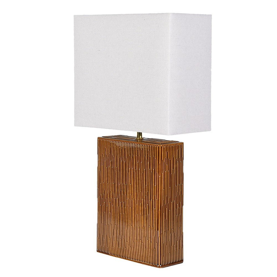 Toffee Block Table Lamp