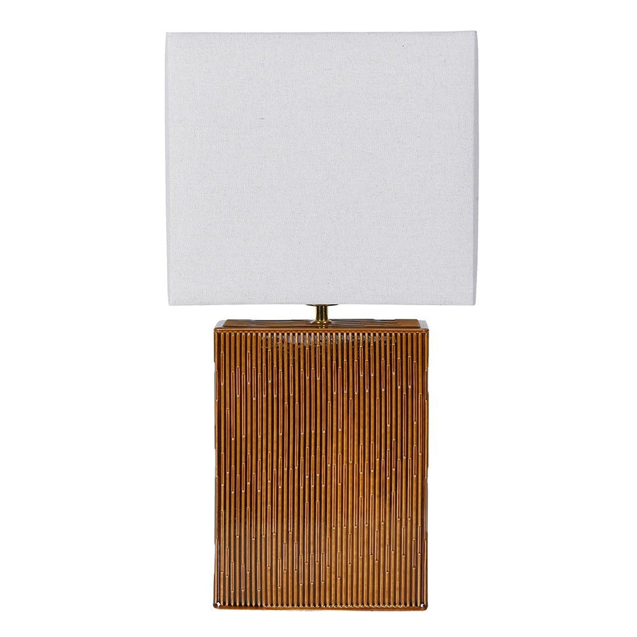 Toffee Block Table Lamp