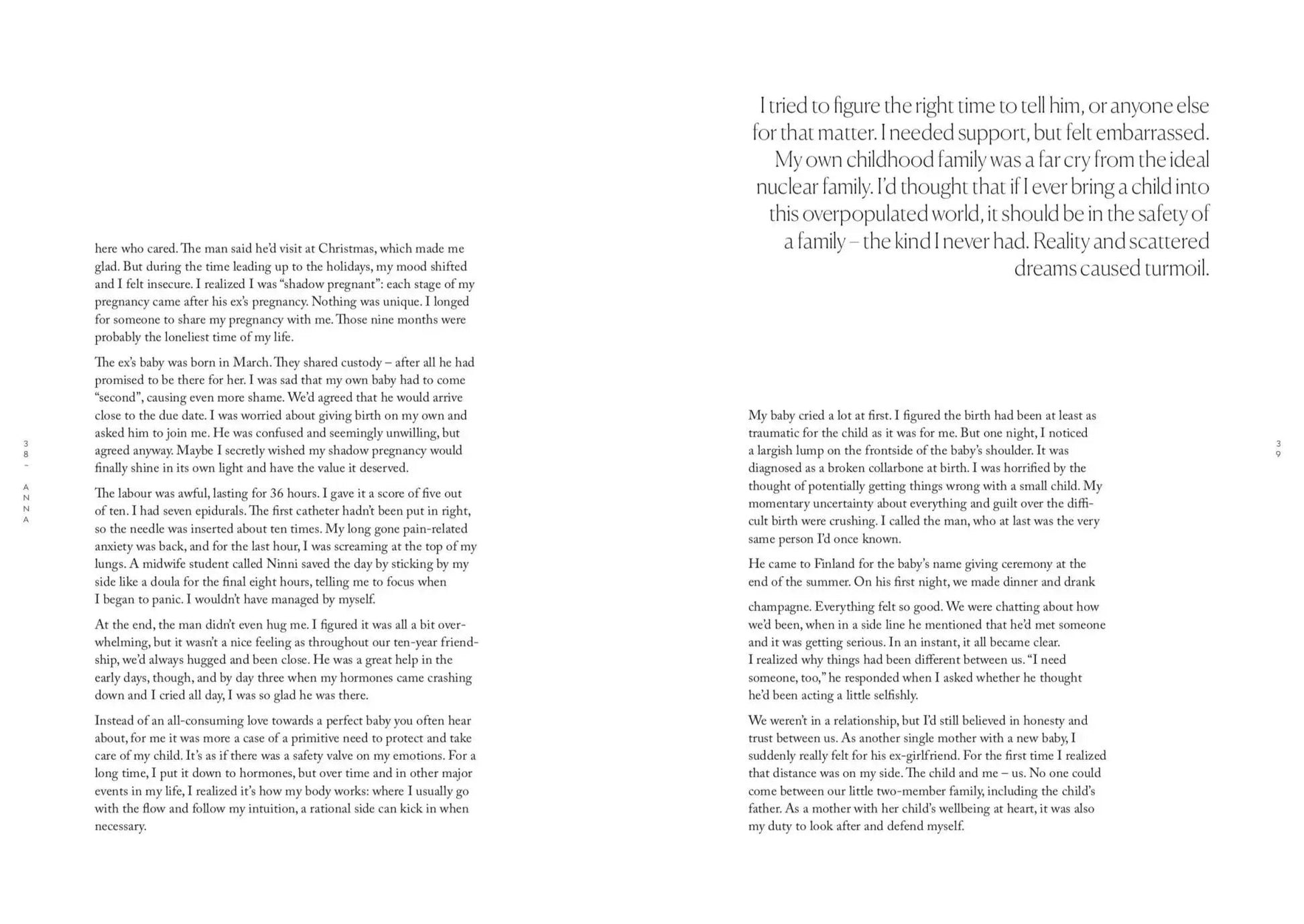 Traces of Motherhood Book - LUXONAS