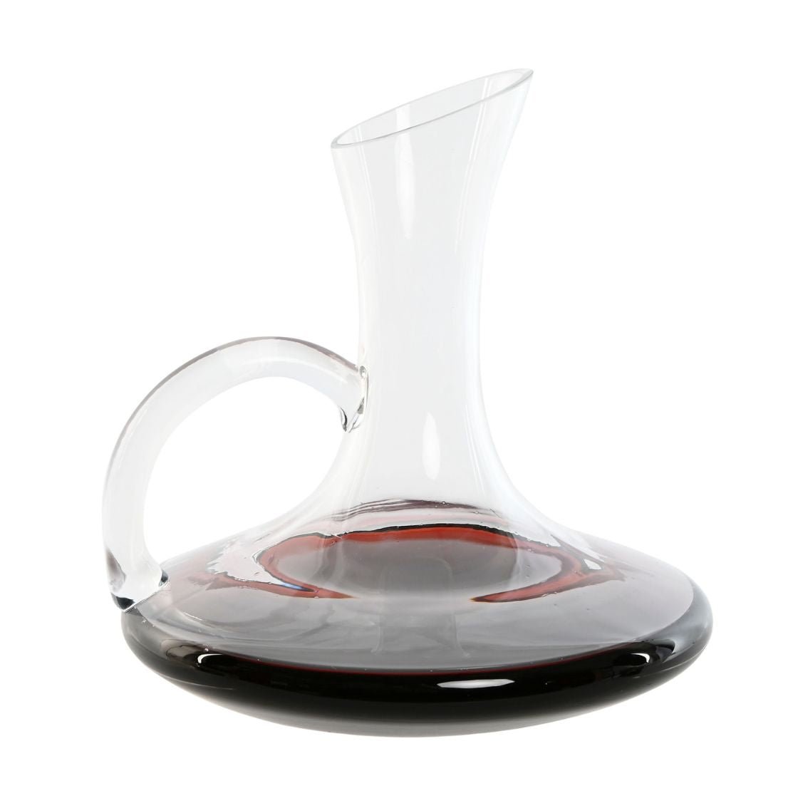 Transparent Glass Carafe w/Handle 1200ml - LUXONAS