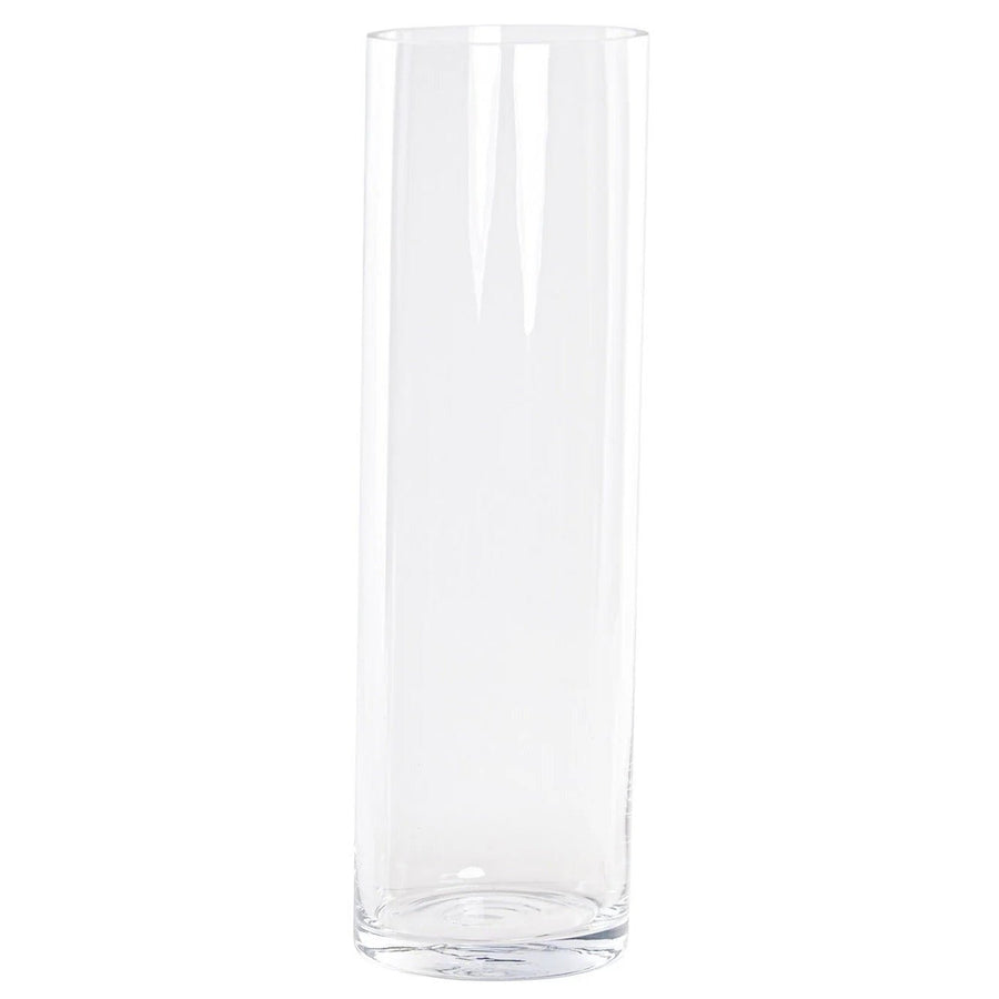 Transparent Glass Vase 30cm
