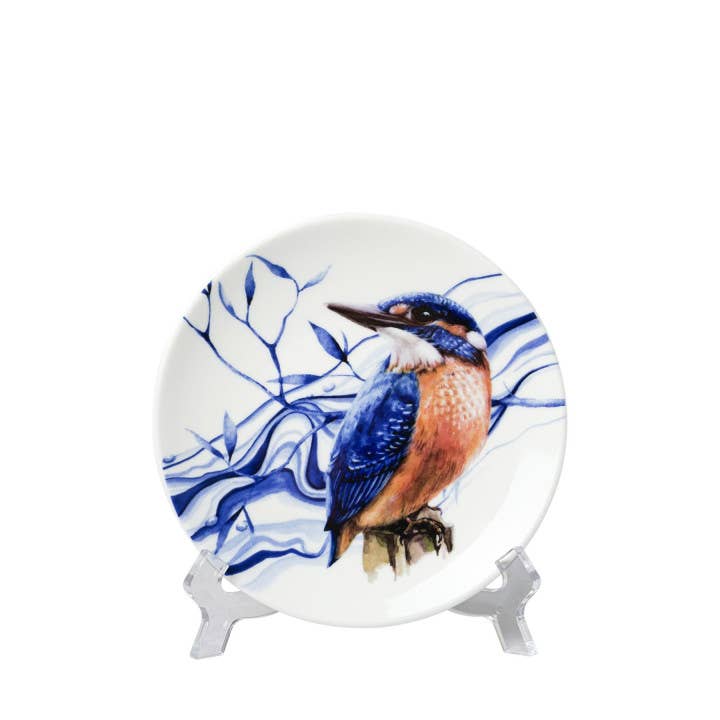 Transparent Plate Stand for Decorative Plates and Tiles, Wall - Mountable - LUXONAS HOME