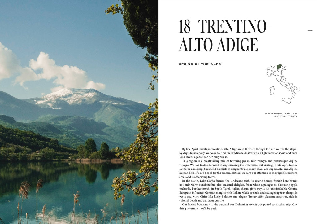 Travel Guide: Somewhere in Italy Book - LUXONAS