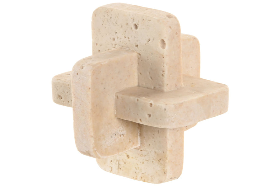 Travertine Knot Deco