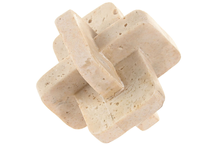Travertine Knot Deco