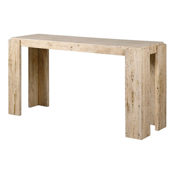 Travertine Marble Console Table