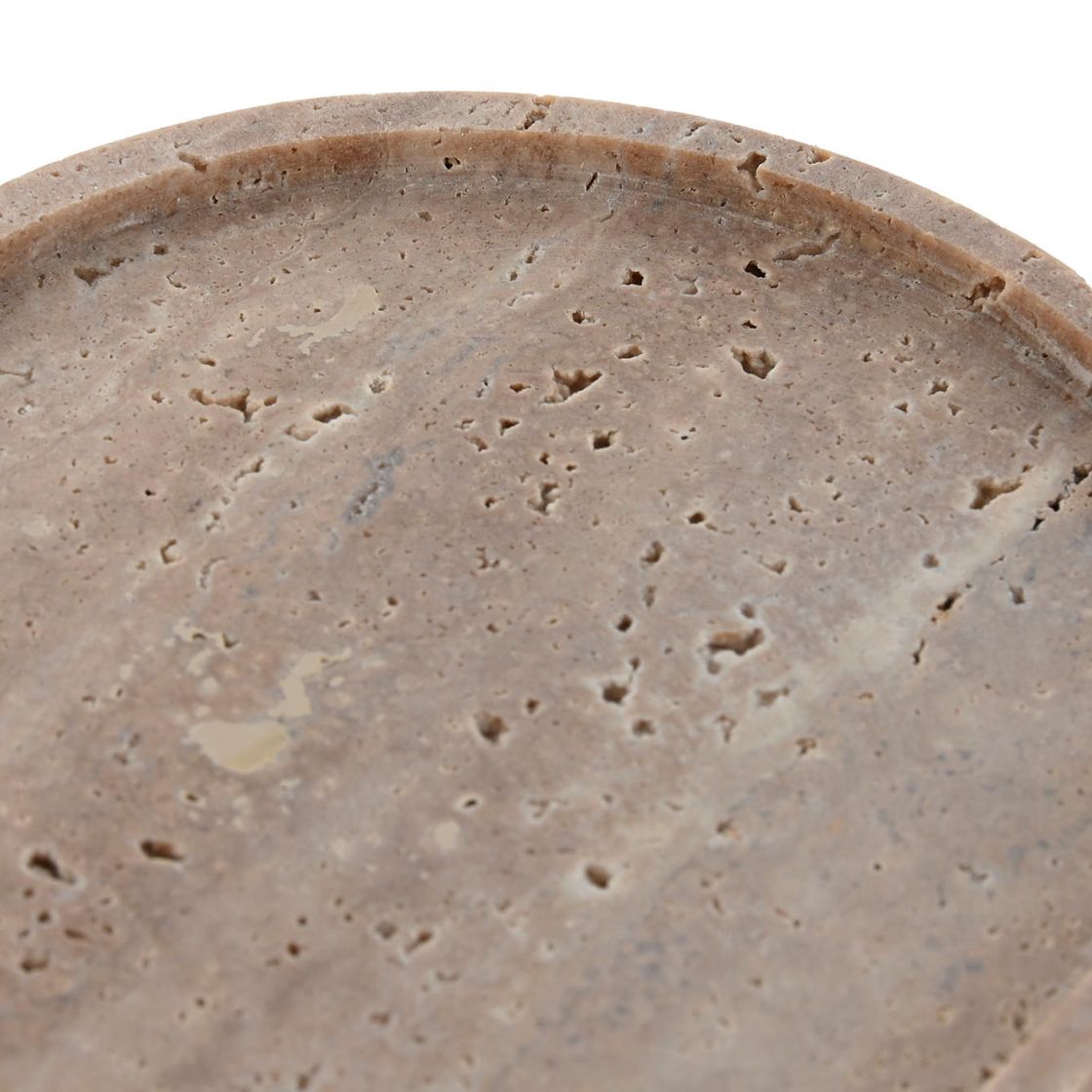 Travertine Oval Tray - LUXONAS