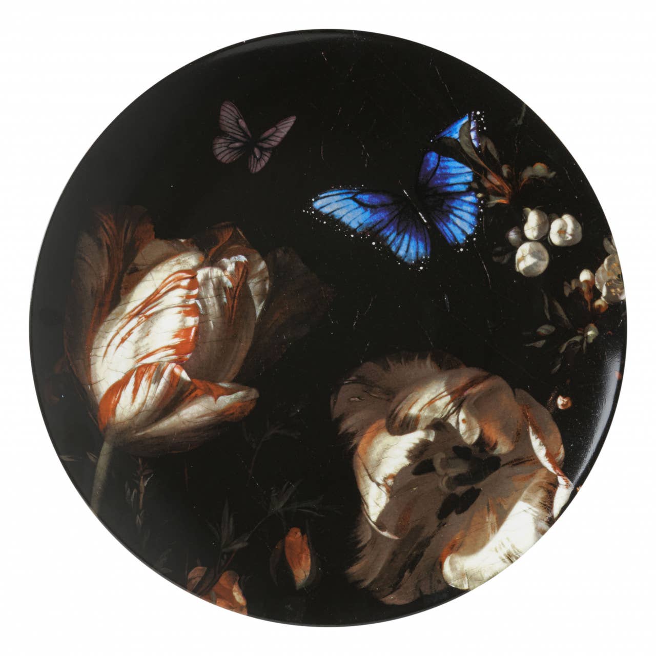 Tree Blue Plate