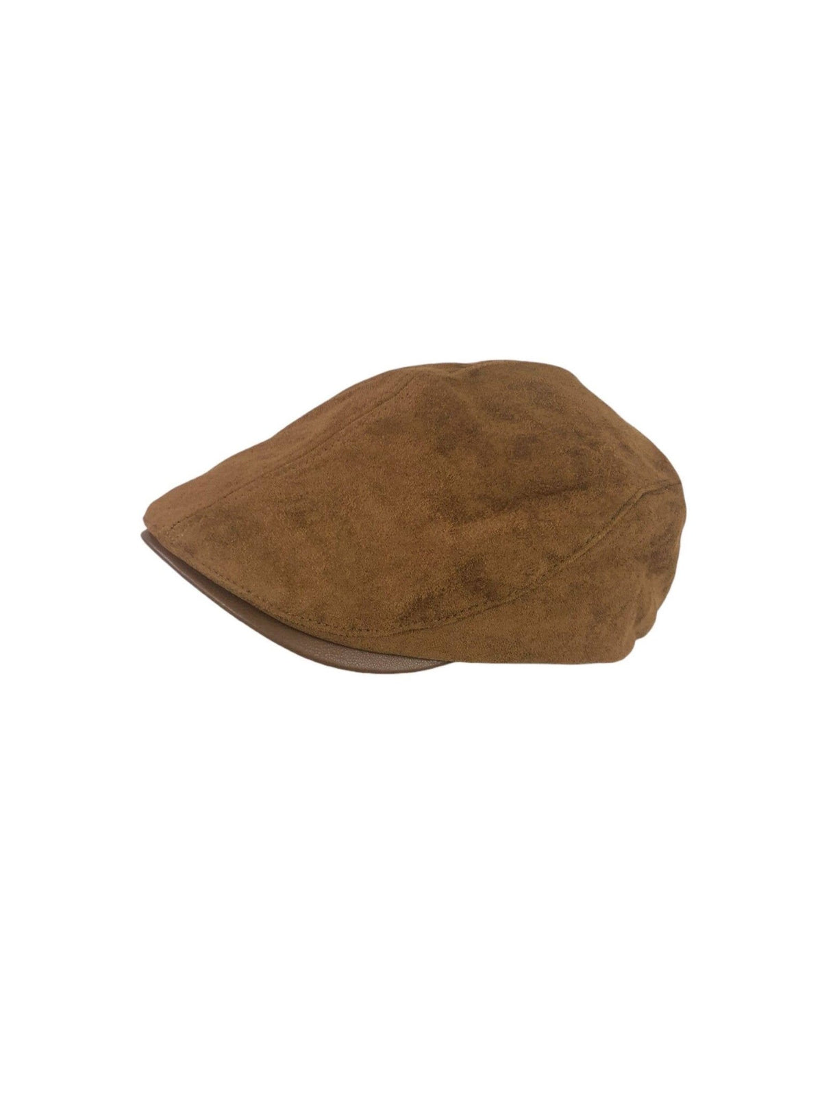 Unisex Newsboy Cap Suede-effect F60685 — CAMEL