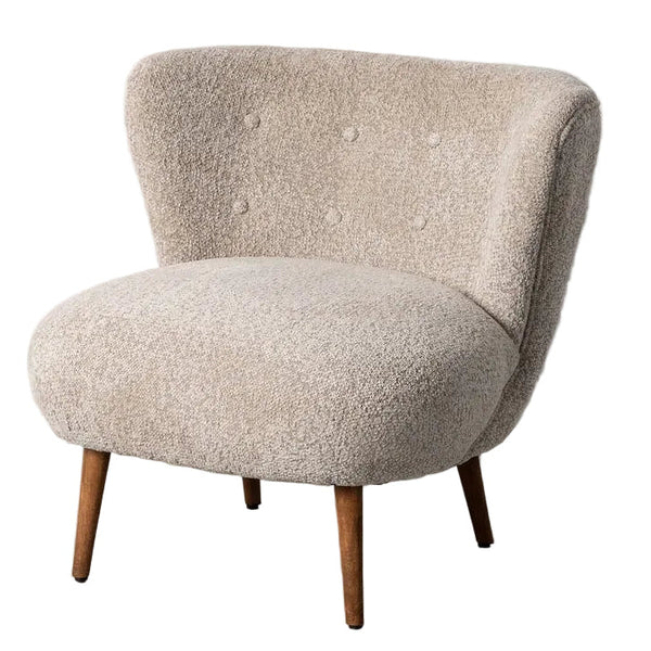 Upholstered Beige Armchair Toronto