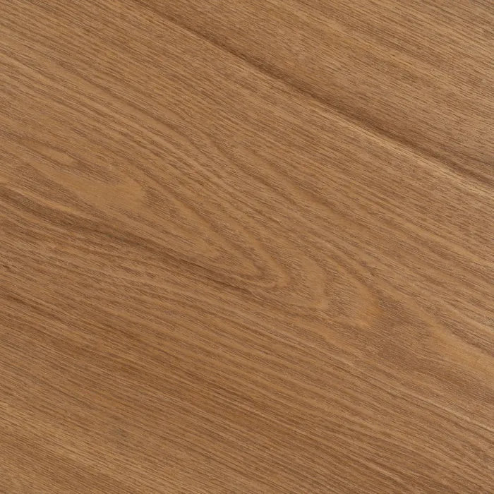 Veneered Brown Round Dining Table - LUXONAS