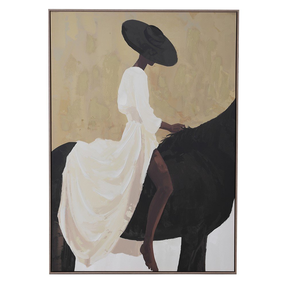 Vivian Canvas Framed Picture - LUXONAS