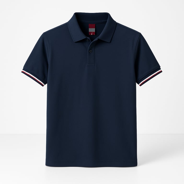 Void White Polo Shirt - Men's Casual Sport Polo | Short Sleeve - LUXONAS HOME