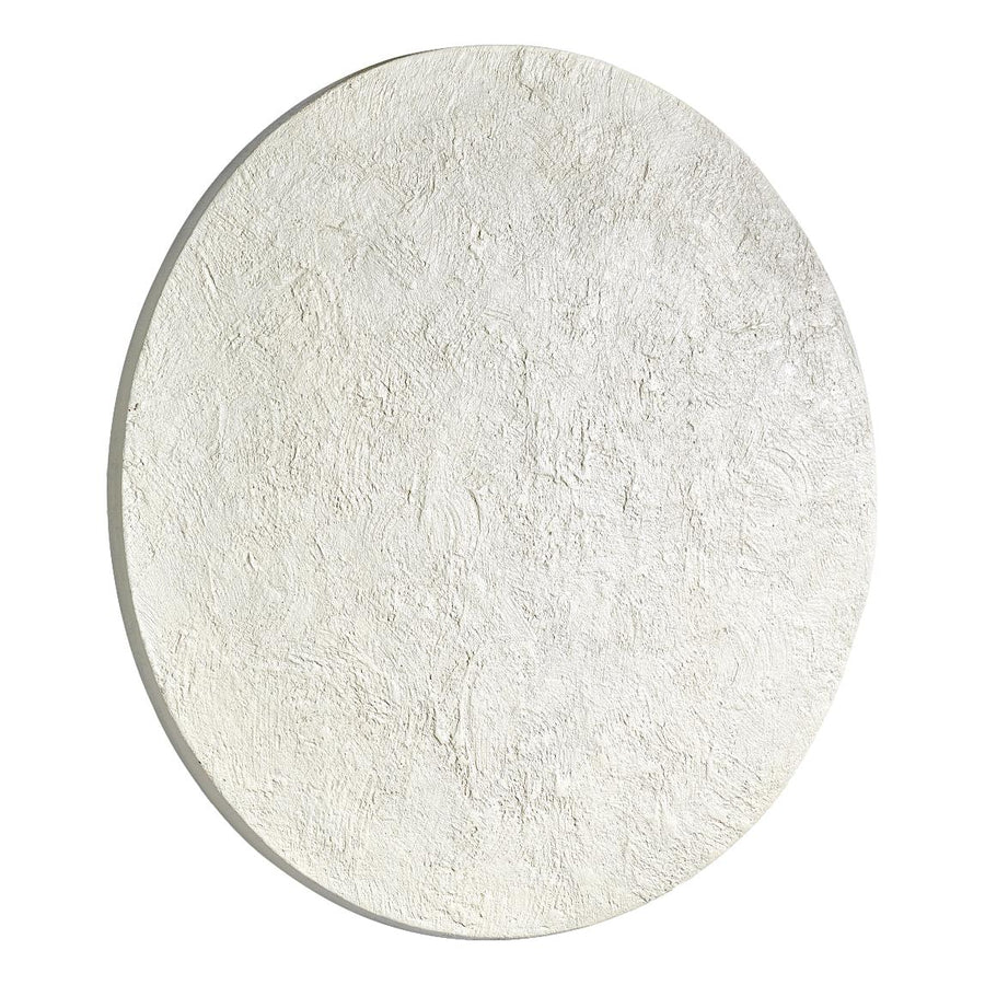 Volcano Round Painted Wall Art