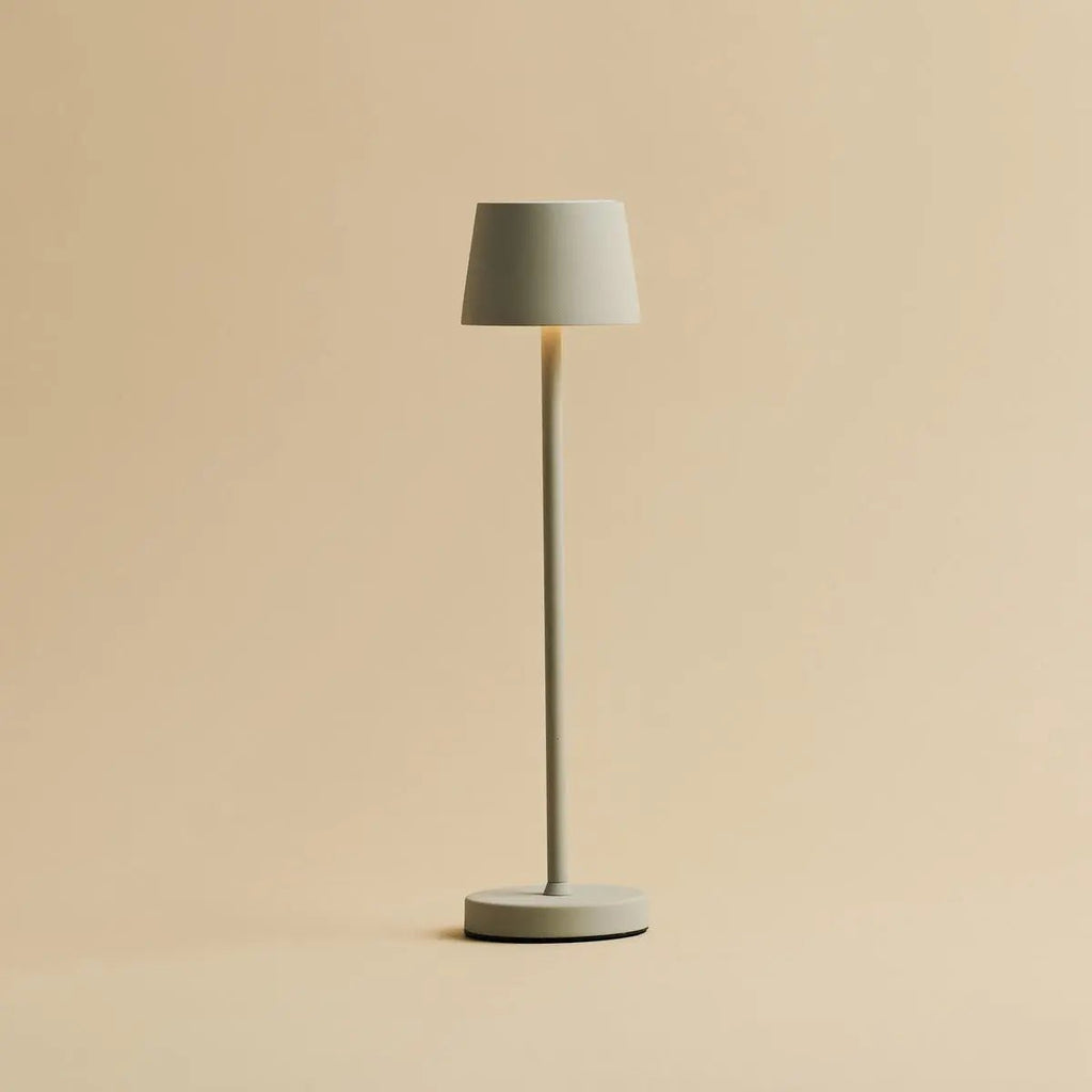 Vondel Mini Shadow Grey Cordless Lamp | Dimmable & Perfect for Hospitality Industry - LUXONAS HOME