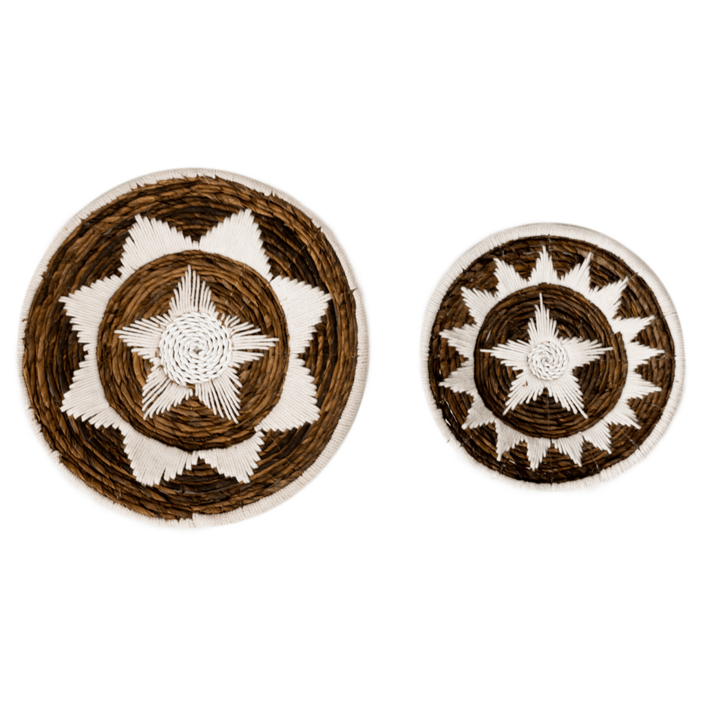 Wall Decor | Wall Basket | Decorative Bowl GUMA made of Banana Fiber (2 sizes) - LUXONAS HOME