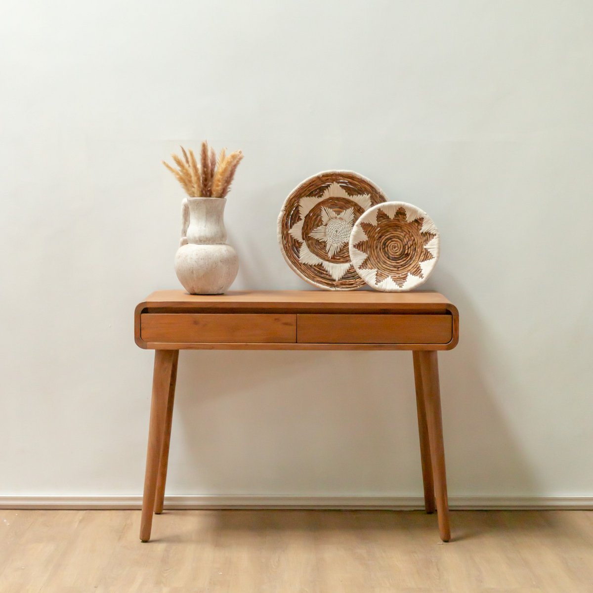 Wall Decor | Wall Basket | Decorative Bowl GUMA made of Banana Fiber (2 sizes) - LUXONAS HOME