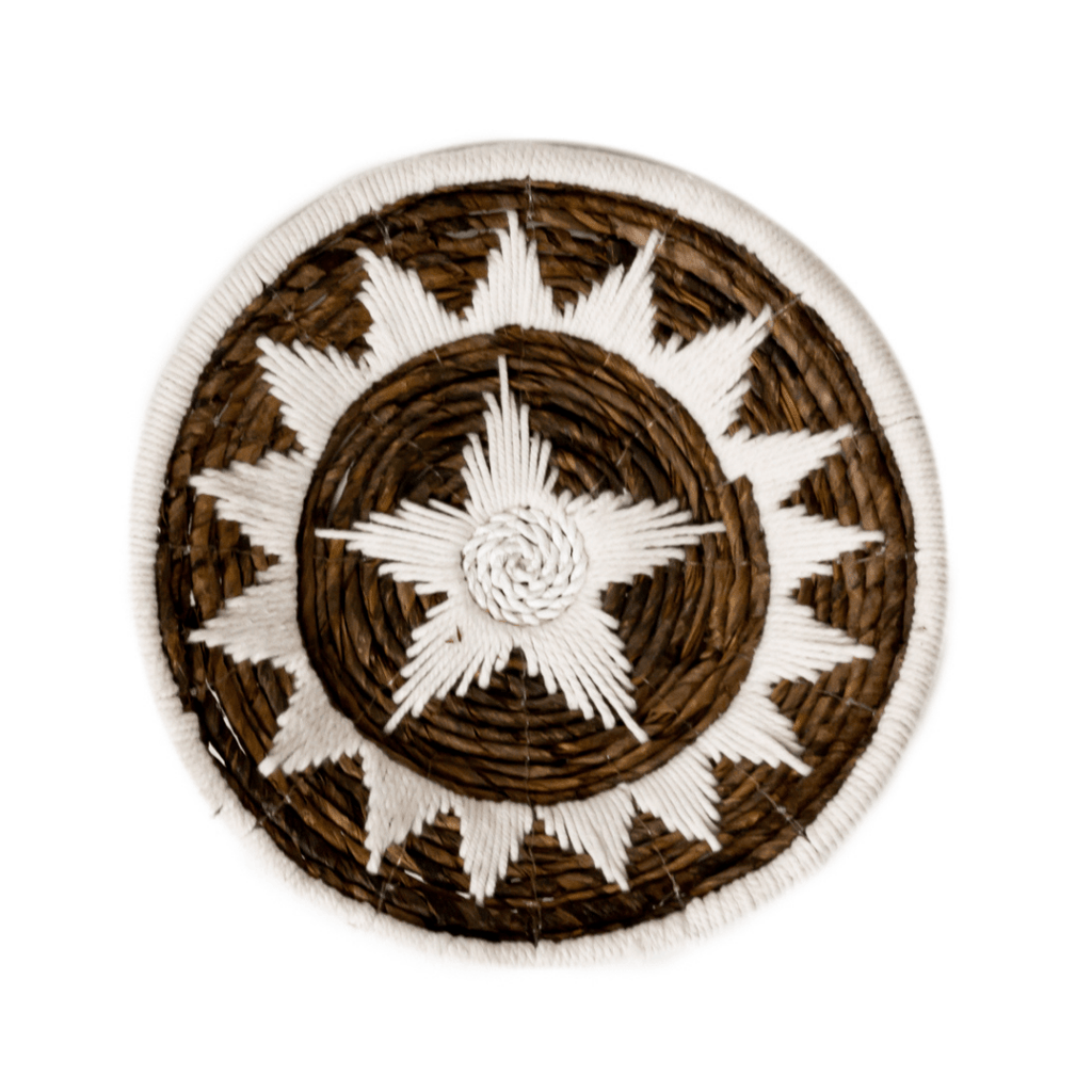 Wall Decor | Wall Basket | Decorative Bowl GUMA made of Banana Fiber (2 sizes) - LUXONAS HOME