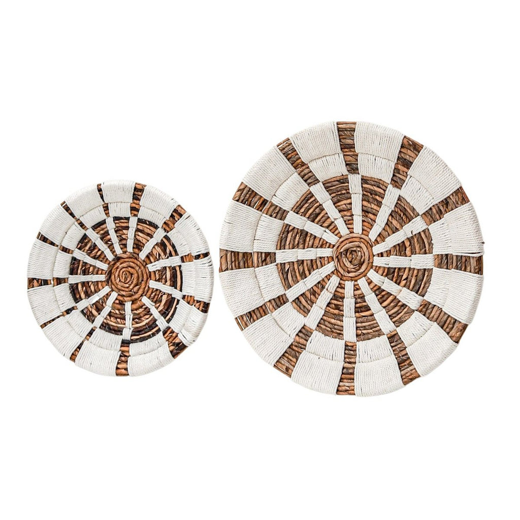 Wall Decor | Wall Basket | Decorative Bowl HUTAN made of Banana Fibre (2 sizes) - LUXONAS HOME