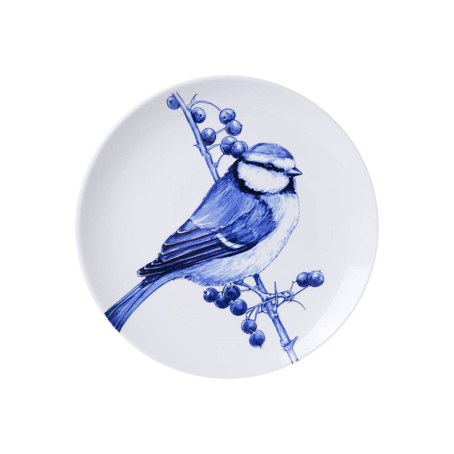 Wall Plate Blue Tit Bird