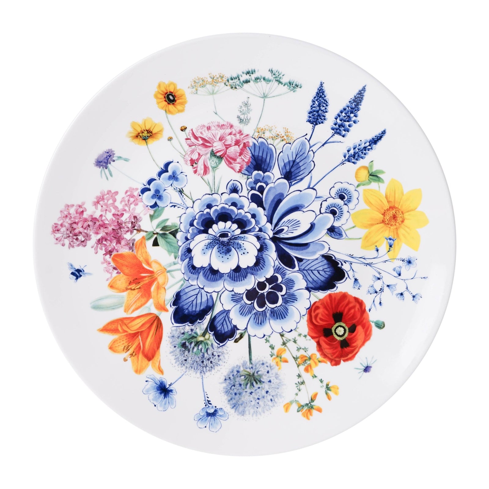 Wall Plate - Wildflowers - 31cm