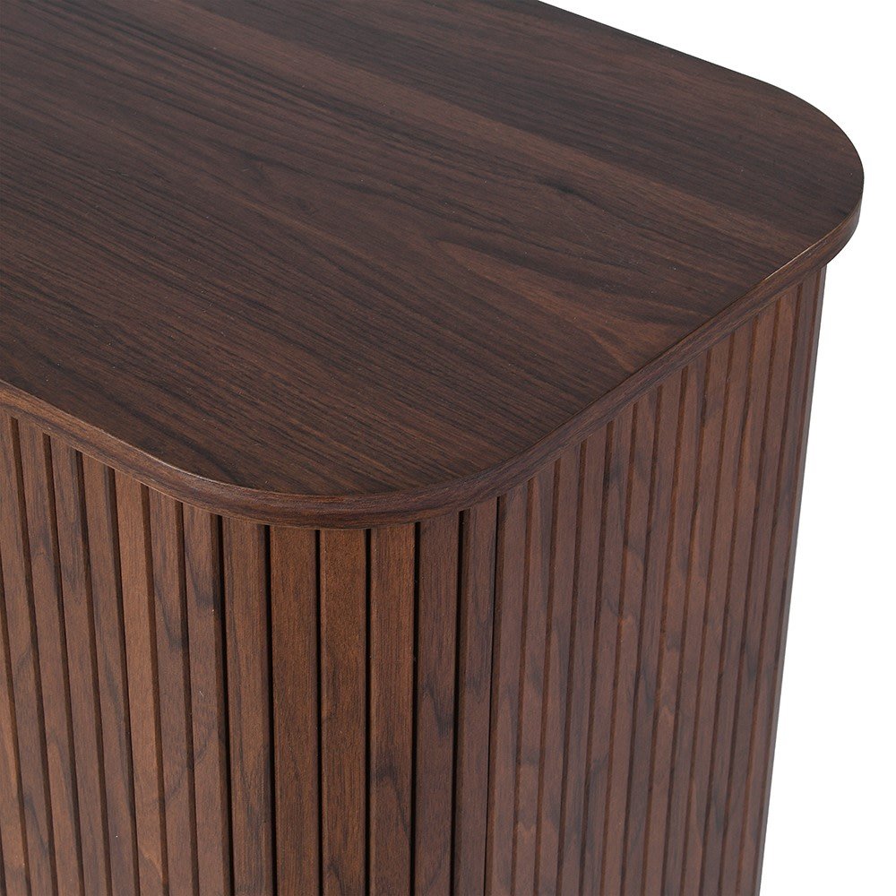 Walnut Nerie Cabinet - Elegant Storage Solution - LUXONAS