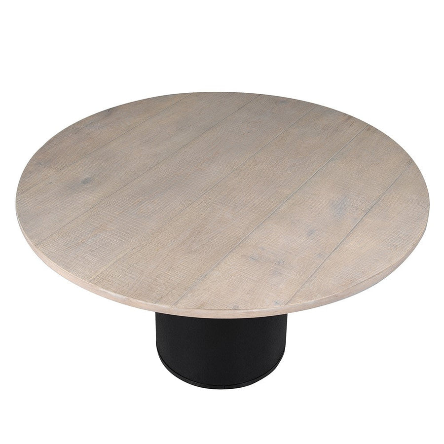 Washed Oak Dining Table - Elegant and Durable Design