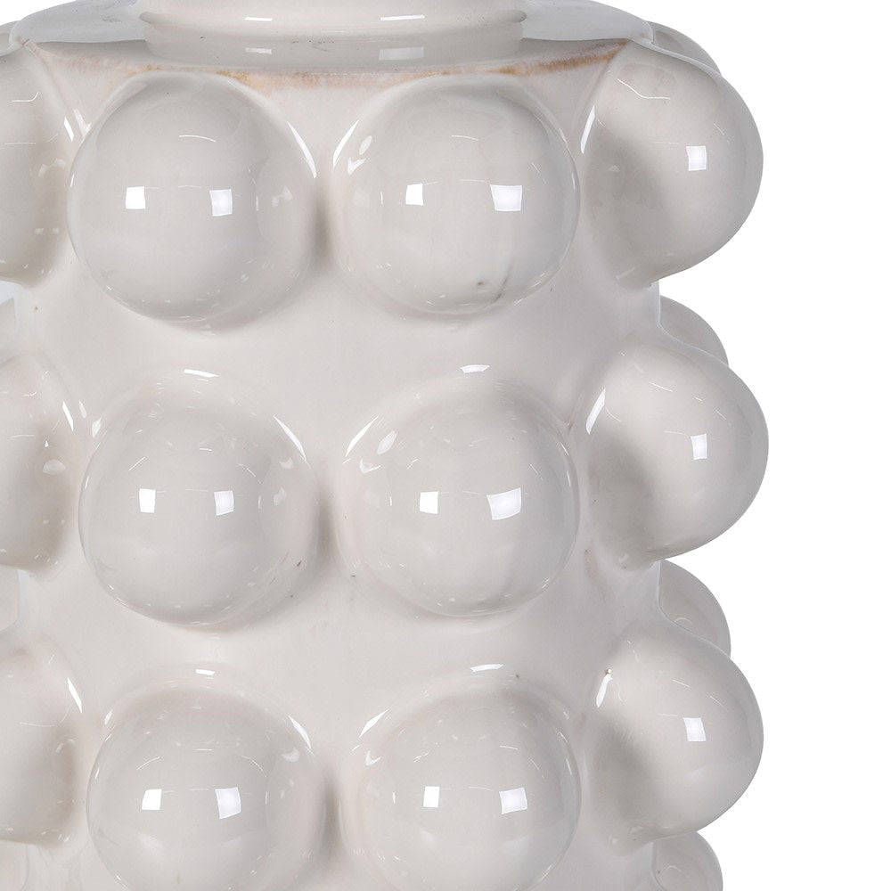 White Bobble Table Lamp - LUXONAS HOME