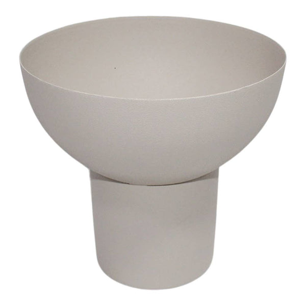 White bowl on Foot
