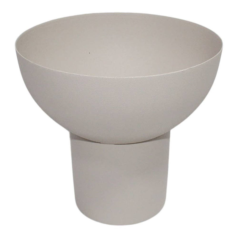 White bowl on Foot
