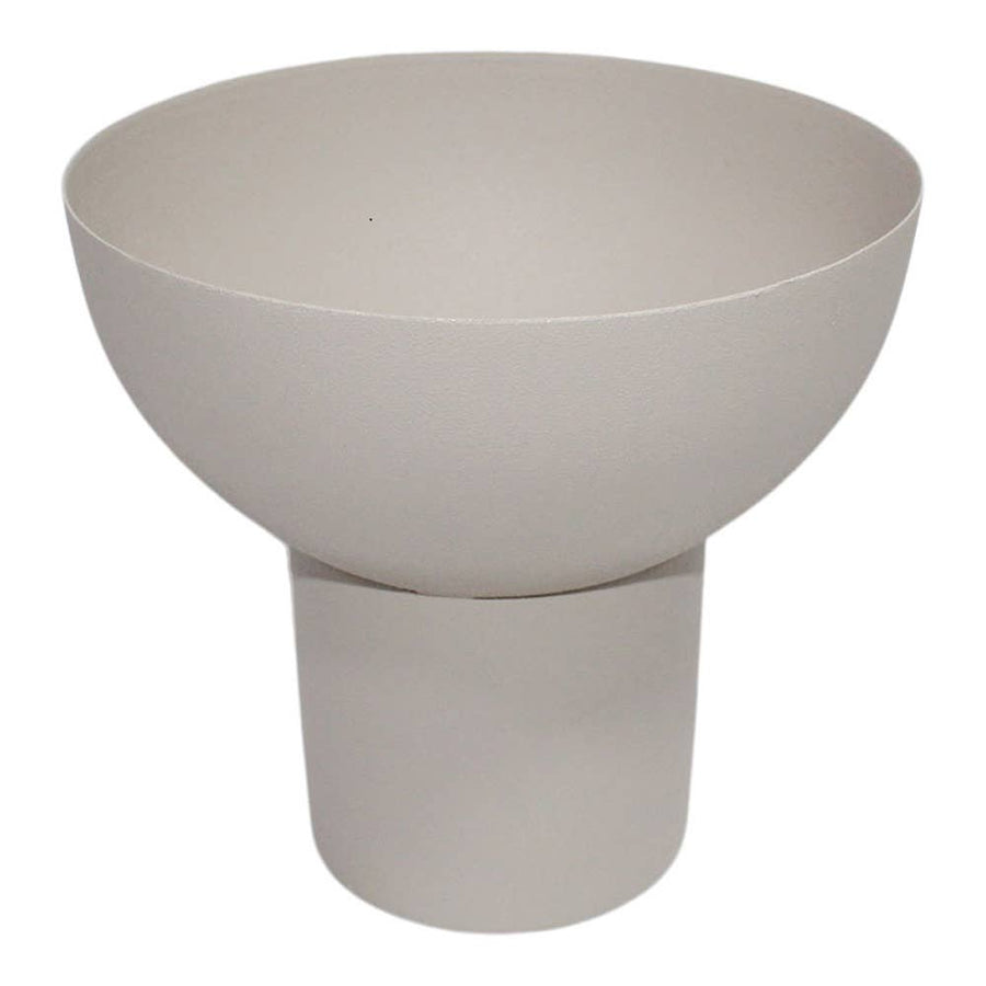 White bowl on Foot