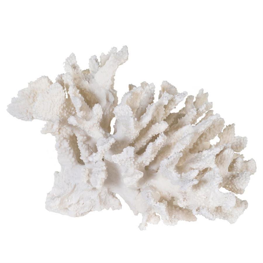 White Faux Coral Decor