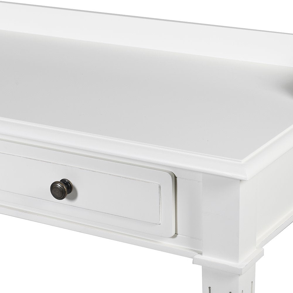 White Lysa Dressing Table - LUXONAS