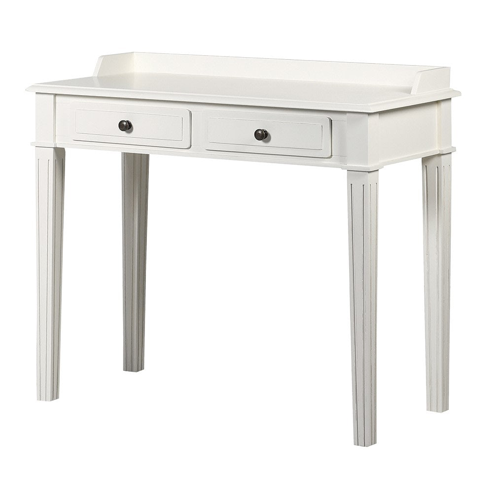 White Lysa Dressing Table - LUXONAS