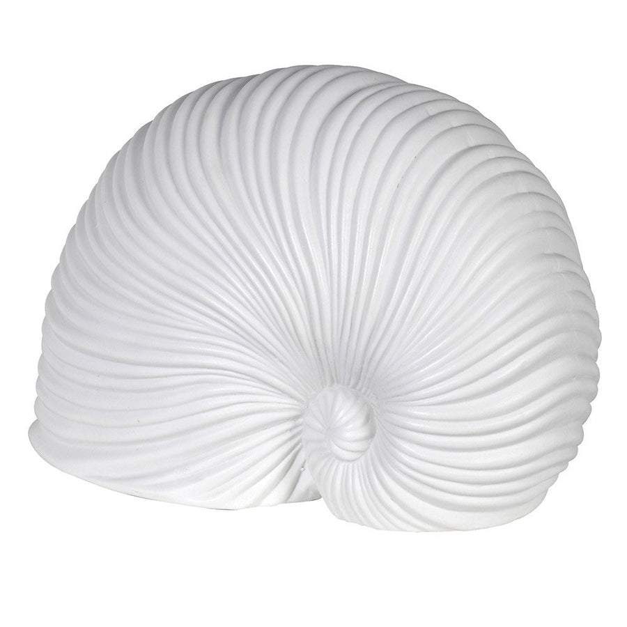 White Sea Snail Decorative Porcelain Figurine