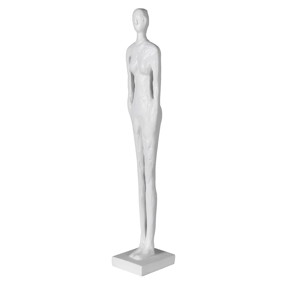 White Solidarity Resin Figure - Unity Sculpture