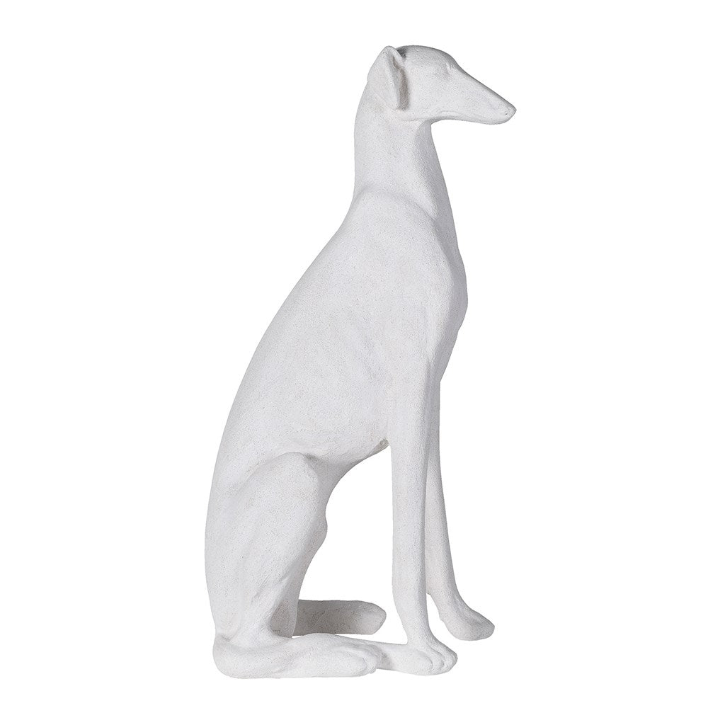 White Stone Effect Greyhound - LUXONAS