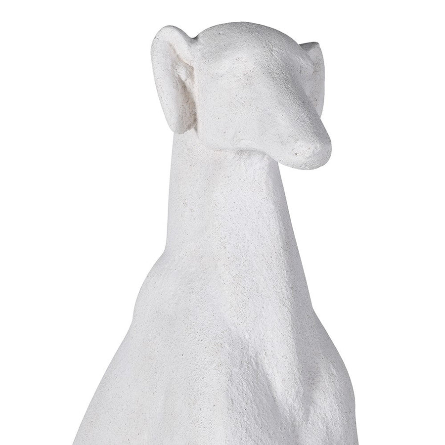 White Stone Effect Greyhound