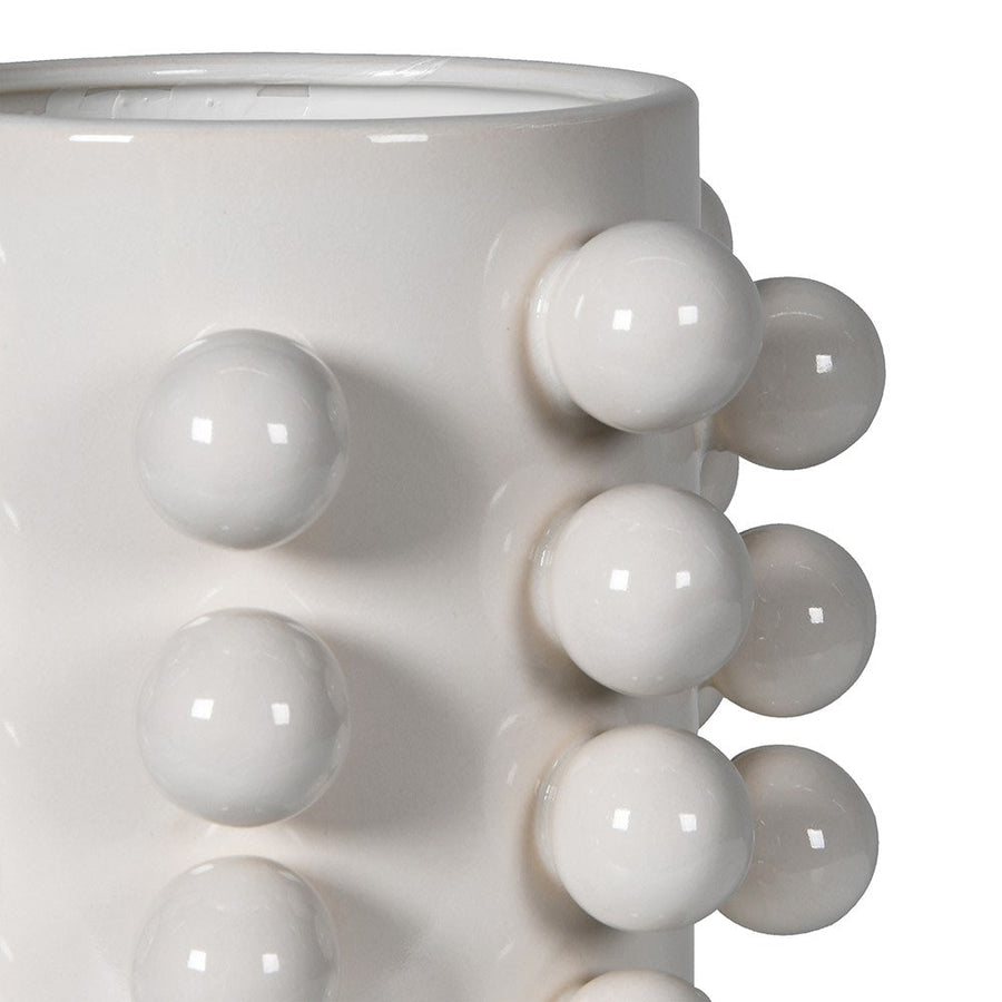 White Sway Vase