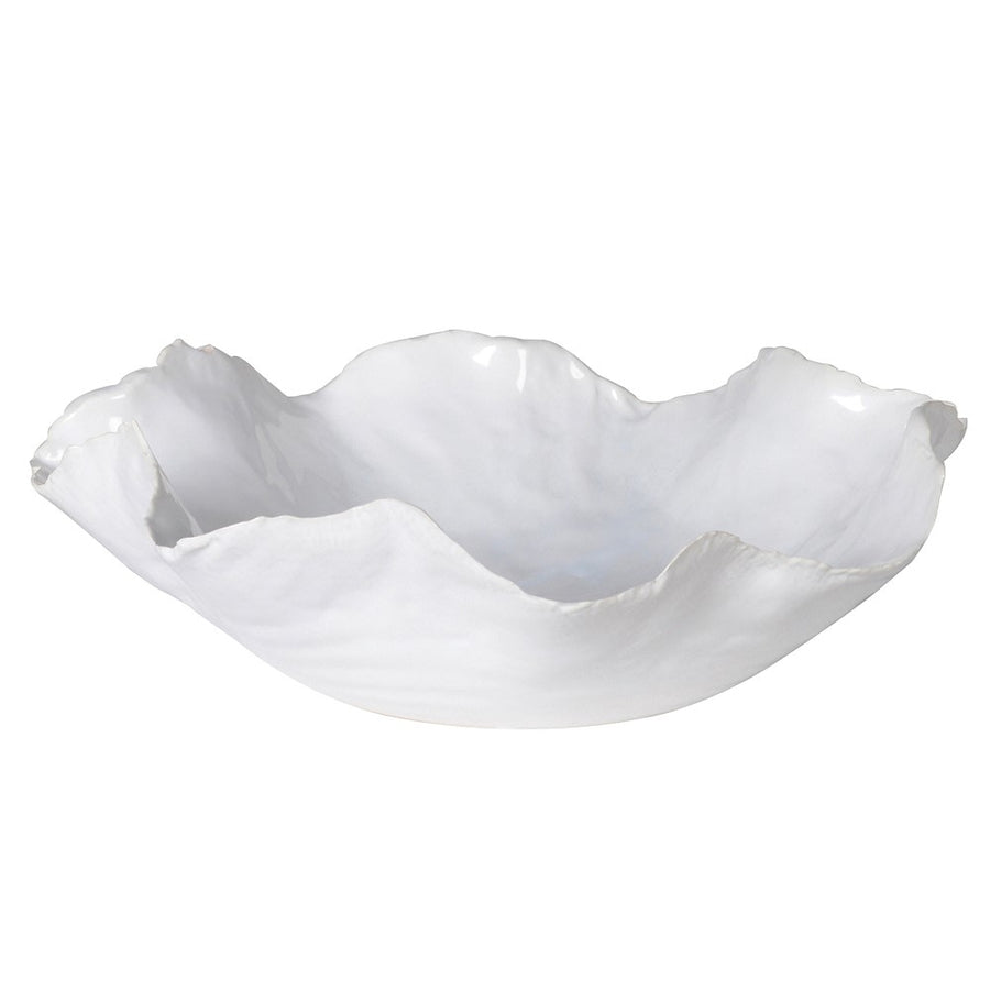 White Wave Edge Decorative Bowl