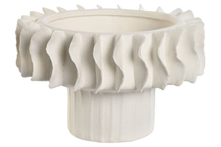 White Waves Craft Ceramic Centrepiece
