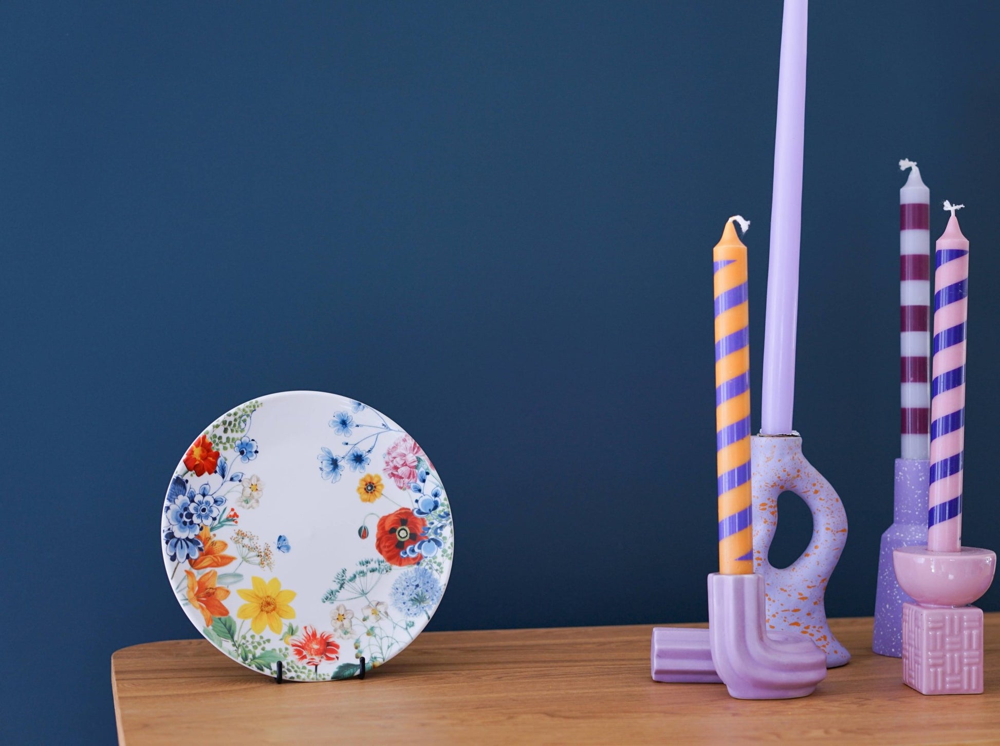 Wildflowers Wall Plate Small - LUXONAS