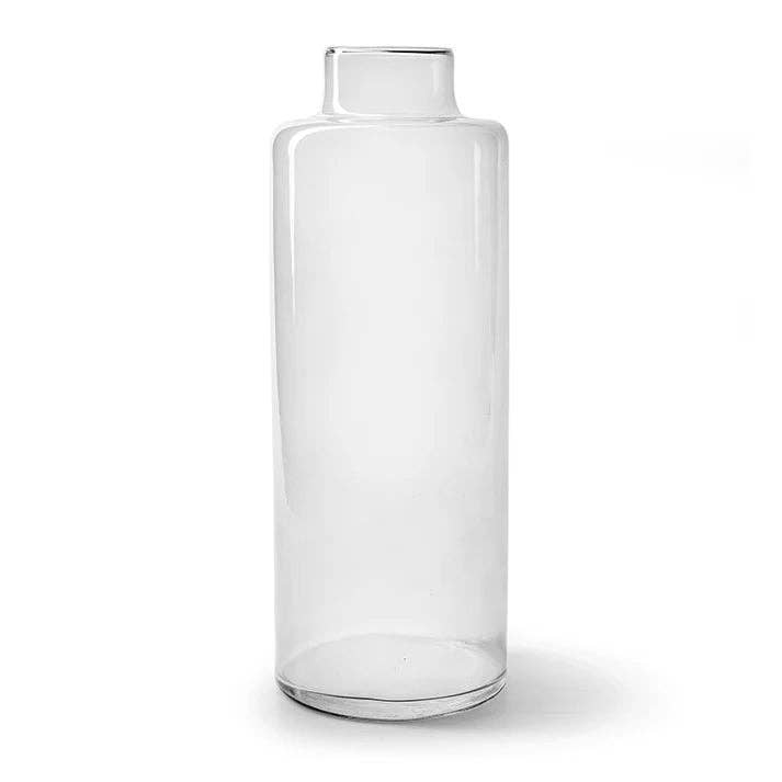 Willow Clear Tall Glass Vase - LUXONAS HOME