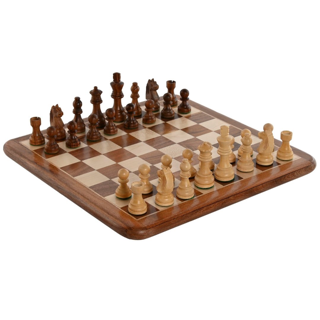 Wooden Acacia Chess Board - LUXONAS